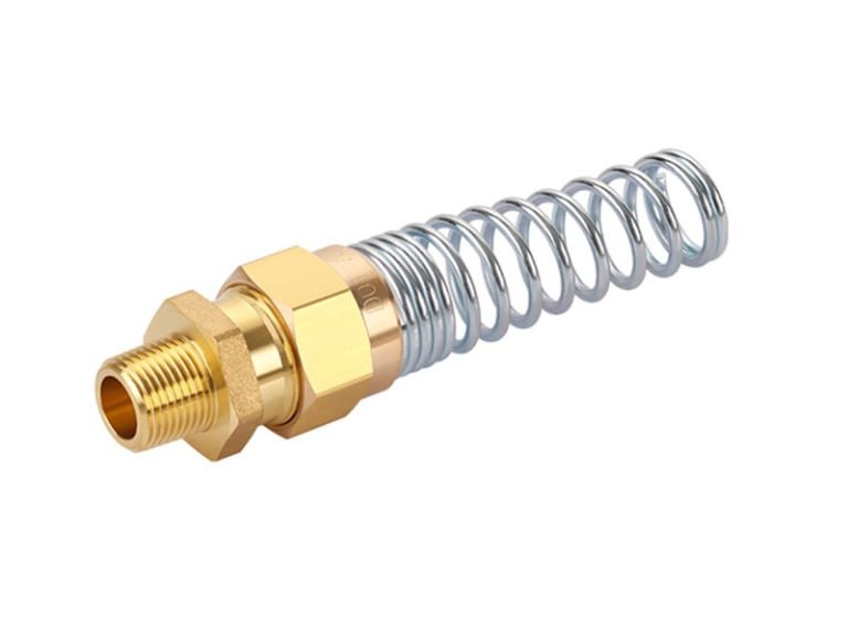 MALE CONNECTOR WITH SPRING GUARD OEM#68RBSG